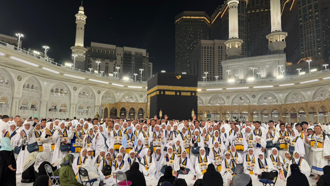 Momen Manis Jamaah PT. Rangkayo Mulia Haramain